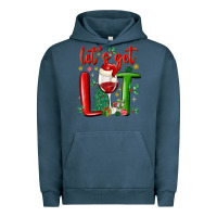Pigment Midnight Navy let's get lit Urban Hoodie - MaliasSmallBusiness