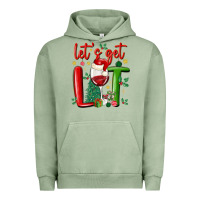 Pigment Oil Green let's get lit Urban Hoodie - MaliasSmallBusiness