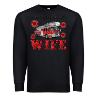 Black firefighter wife Premium Sweatshirt - Artiststas