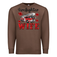 Chestnut firefighter wife Premium Sweatshirt - Artiststas