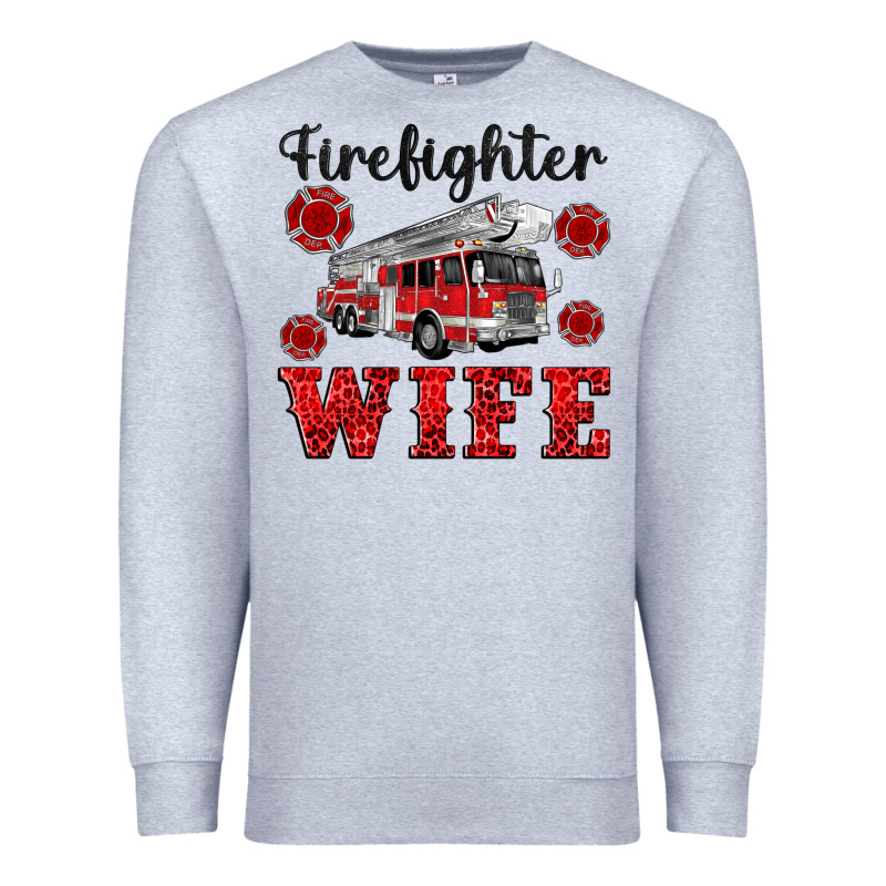 Firefighter Wife Premium Sweatshirt by Artiststas | Teevron