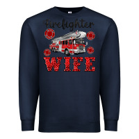 Navy firefighter wife Premium Sweatshirt - Artiststas
