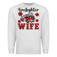 Oatmeal Heather firefighter wife Premium Sweatshirt - Artiststas