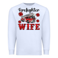White firefighter wife Premium Sweatshirt - Artiststas
