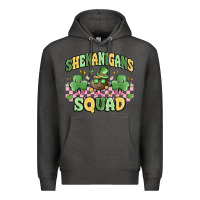 Charcoal Heather shenanigans squad Premium Hoodie - MaliasSmallBusiness