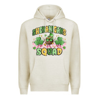 Oatmeal Heather shenanigans squad Premium Hoodie - MaliasSmallBusiness