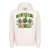 Pale Pink shenanigans squad Premium Hoodie - MaliasSmallBusiness