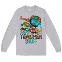 Moon Dust busy doing cool teacher stuff Long Sleeve Tee - texasbilliewilder