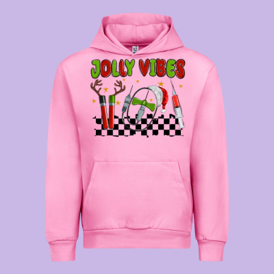 Jolly Vibes Urban Hoodie Designed By Maliassmallbusiness
