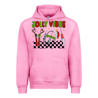 Fuchsia Pink jolly vibes Urban Hoodie - MaliasSmallBusiness