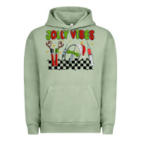 Pigment Oil Green jolly vibes Urban Hoodie - MaliasSmallBusiness