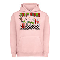 Pigment Salmon jolly vibes Urban Hoodie - MaliasSmallBusiness