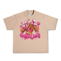 Burro galentines afro girl sneakers Urban Heavy Tee - RanaPortraitStore