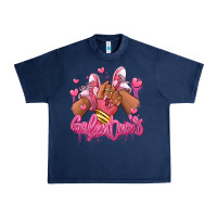 Galentines Afro Girl Sneakers Urban Heavy Tee | Teevron