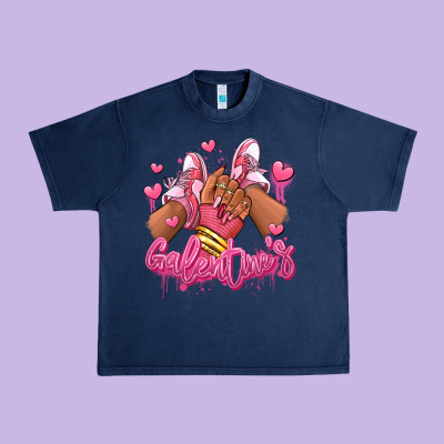 Urban Heavy Tee galentines afro girl sneakers