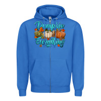 True Royal pumpkin everything Zipper Hoodie - HRA Design Shop