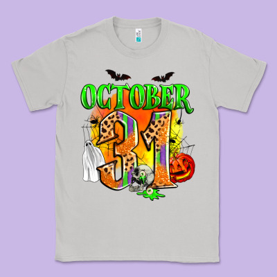 October 31 Classic Tee Designed By Zillion Design Studio