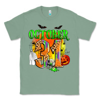 Sage october 31 Classic Tee - Zillion Design Studio