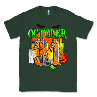 Sports Green october 31 Classic Tee - Zillion Design Studio
