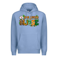 Colony Blue one lucky nurse Premium Hoodie - AdoDesignShop
