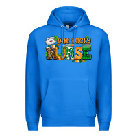 True Royal one lucky nurse Premium Hoodie - AdoDesignShop