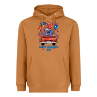 Meerkat happy memorial day farm truck Heavyweight Hoodie - JahusDesignShop