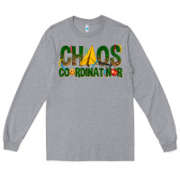 Heather Grey chaos coordinator Long Sleeve Tee - texasbilliewilder