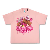Salmon galentine squad afro girl sneakers Urban Heavy Tee - RanaPortraitStore