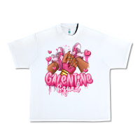 White galentine squad afro girl sneakers Urban Heavy Tee - RanaPortraitStore