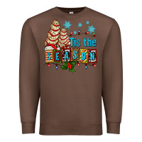 Chestnut tis the season christmas tree cake ado Premium Sweatshirt - AdoDesignShop