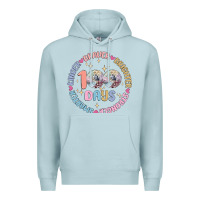 Blue Mist 100 days of school Premium Hoodie - MaliasSmallBusiness