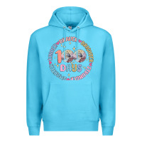 Ocean Blue 100 days of school Premium Hoodie - MaliasSmallBusiness