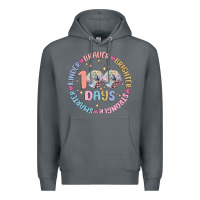 Rock 100 days of school Premium Hoodie - MaliasSmallBusiness