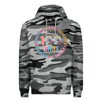 Slate Camo 100 days of school Premium Hoodie - MaliasSmallBusiness