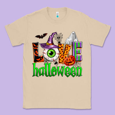 Love Halloween Classic Tee Designed By Zillion Design Studio