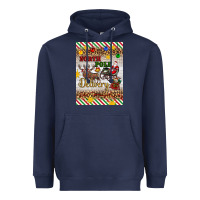 Navy christmas north pole delivery Heavyweight Hoodie - Artiststas