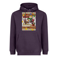 Plum christmas north pole delivery Heavyweight Hoodie - Artiststas