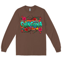 Chestnut chingona Long Sleeve Tee - texasbilliewilder