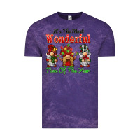Cloud Purple it's the most wonderful time of the year Vintage Tee - BarkalooDesign
