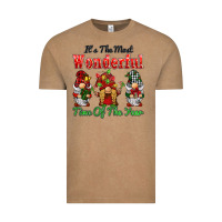 Vintage Coffee it's the most wonderful time of the year Vintage Tee - BarkalooDesign