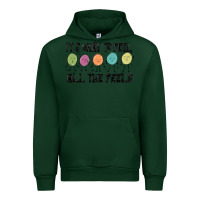 Forest Green ıt's okay to feel all the feels Urban Hoodie - MaliasSmallBusiness