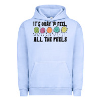 Pigment Grape Ice ıt's okay to feel all the feels Urban Hoodie - MaliasSmallBusiness