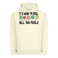 Pigment Pistachio ıt's okay to feel all the feels Urban Hoodie - MaliasSmallBusiness