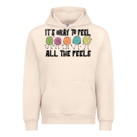 Sandshell ıt's okay to feel all the feels Urban Hoodie - MaliasSmallBusiness