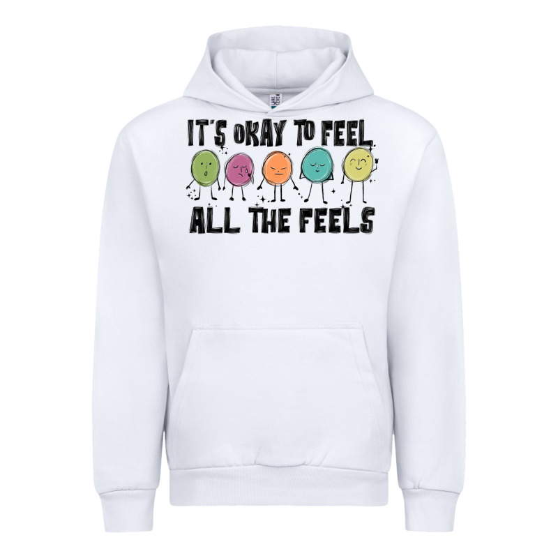 ıt's Okay To Feel All The Feels Urban Hoodie by MaliasSmallBusiness | Teevron