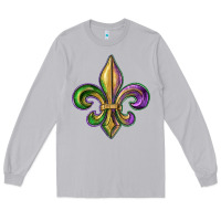 Moon Dust fleur de lis Long Sleeve Tee - RanaPortraitStore