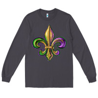 Smoke fleur de lis Long Sleeve Tee - RanaPortraitStore
