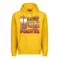 Lemon coffee gives me mother powers Premium Hoodie - MaliasSmallBusiness