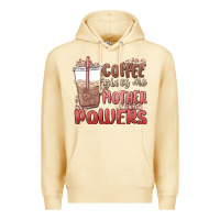 Pina Colada coffee gives me mother powers Premium Hoodie - MaliasSmallBusiness