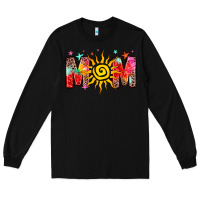 Black summer mom Long Sleeve Tee - Zillion Design Studio